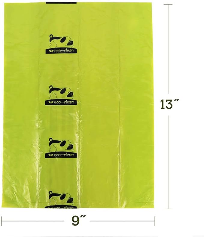 ECO-CLEAN Poop Bags, 36 Rolls/540 Dog Poop Bags with Dispenser, Dog Waste Bags, Unscented, Leak-Proof, Easy Tear-Off