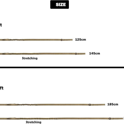 ICEFANG Tactical Dog Leash,K9 Training Walking Bungee Lead with 2 Control Handle,Heavy Duty Quick Release Metal Clasp,for Medium Large Breed (Teal, 6 FT)