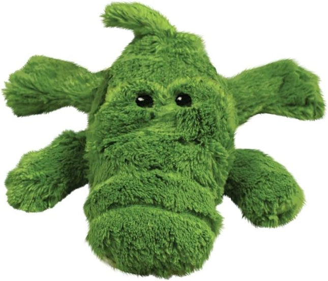 KONG - Cozie Ali Alligator - Indoor Cuddle Squeaky Plush Dog Toy - for Medium Dogs