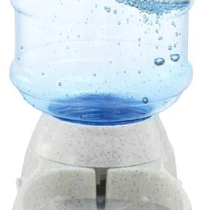 Automatic Pet Water Self-Dispenser - Zento Deals Premium Quality Self-Dispensing Gravity Drinking Pet Waterer, 3.7 Liters Capacity