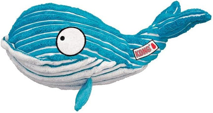 KONG - CuteSeas Whale - Corduroy Plush Dog Toy - For Large Dogs