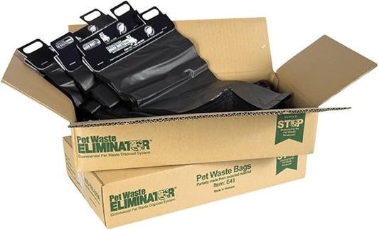 2000 Dog Poop Header Bags - Extra Strong, Leak-Proof, Easy Pull - Partially Made with Recycled Materials - Bulk Packs for Parks, HOAs, Apartments