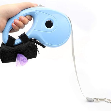 SLOSN 3 Pack Pet Waste Bag Dispenser with Zippered Portable Dog Poop Bag Holder, Great Accessory for Walking, Running with Dog (RoseRed Green Black)