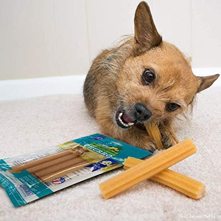 yaky CHURRO Himalaya Cheese Treats | Lactose Free | Gluten Free | Grain Free | USA MADE | for All Breeds | 4 CHURROs per Pouch | Original Cheese Flavor