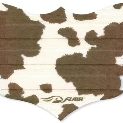 Flair Equine Nasal Strips for Horses (Cow, 6 Pack), Adhesive Equine Nasal Strips & Support, Breathing Improvement for Competition and Training Horses, Equine Health Supplies, Breathing Aid