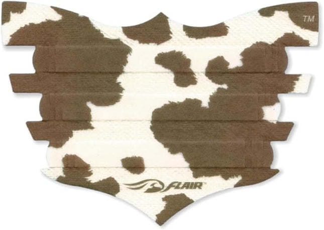 Flair Equine Nasal Strips for Horses (Cow, 6 Pack), Adhesive Equine Nasal Strips & Support, Breathing Improvement for Competition and Training Horses, Equine Health Supplies, Breathing Aid