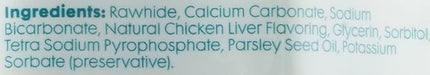 Better Belly Highly Digestible Rawhide Dental Chews, Treat Your Dog to a Chew with NO Artificial Colors or Flavors (Pack of 2)