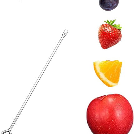 Bird Cage Food Holder Parrot Fruit Vegetable Skewer Bird Cage Feeder Foraging Toy for Parakeet Budgie Macaw