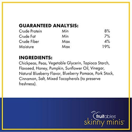 Fruitables Skinny Minis Apple Bacon, Pumpkin Berry, Mango - Variety Pack of 3