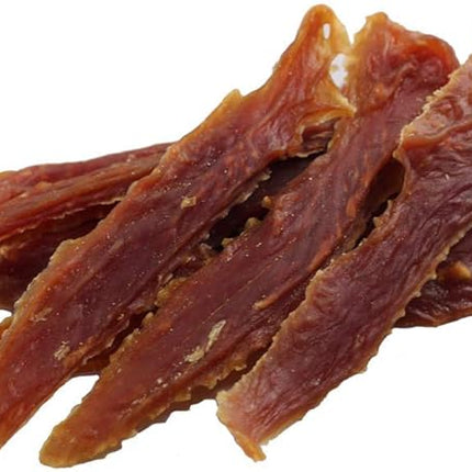 Amazon Brand - Solimo Duck Jerky Dog Treats,2 pounds