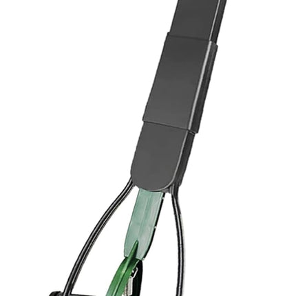 Dog Pooper Scooper for Large Medium & Small Dogs Heavy Duty,Long Handled Dog Poop Scooper for Grass,Durable Dog Poop Pick Up Tool (Dark Green)
