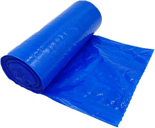 Resilia Commercial Grade Dog Poop Bags - Heavy Duty Pet Waste Removal Bag For Dogs, Cats, and Other Animals, Unscented, Blue, 8.5" W x 14" L, 1 Mil, 0.001 Inch, 800 bags, 4 Rolls of 200 Bags