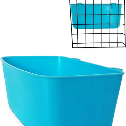 12 Pack Feeder Waterer Chicken 21 oz Food Water Cage Cups Rabbit Puppy Cat Hanging Feeding Dish Coop Bowl Watering Container Treats Drinker for Pigeon Bird Bath Basin Hamster Bed