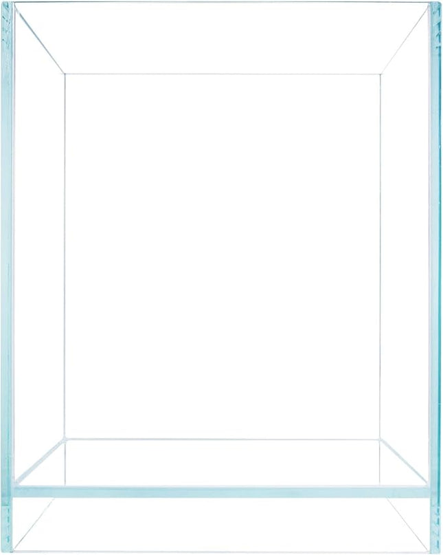 Nano Tall Rimless Aquarium Low Iron Frameless Fish Tank, Extra Clear with Floating Air Style, for Aquariums or Terrariums