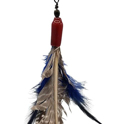 GoCat Da Bird Rod and Feather Cat Toy, Handmade in The USA (1 Bird)