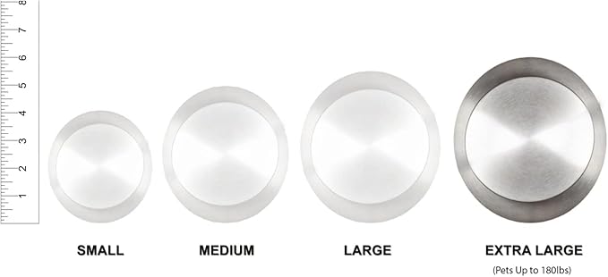 Ottillie Paws Elite Series Personalized Pet Urn for Dogs and Cats - Pet Memorial Urns with Custom Engraving (Brass, Vertical, Pewter, X-Large)