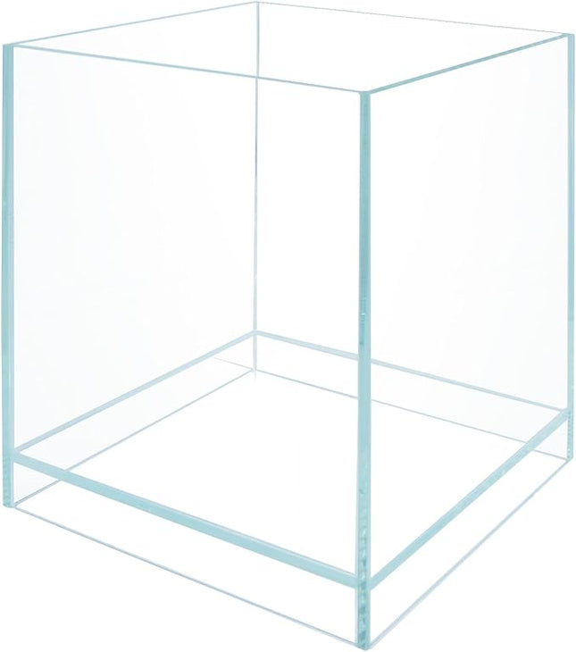 Nano Tall Rimless Aquarium Low Iron Frameless Fish Tank, Extra Clear with Floating Air Style, for Aquariums or Terrariums