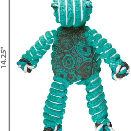 KONG Floppy Knots - Knotted Rope Dog Toy Entices Play - Tug Toy Satisfies Natural Instincts - Dog Supplies with Floppy Design & Minimal Stuffing - Hippo, for Medium/Large Dogs