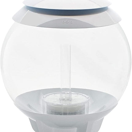 biOrb Halo 30 Acrylic 8-Gallon Aquarium with Multi-Color Remote-Controlled LED Lights Modern Tank for Tabletop Display, White