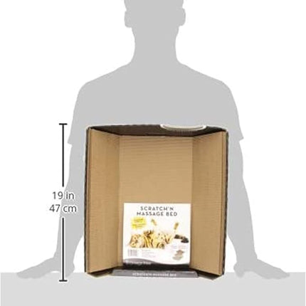 Omega Paw Ripple Board Scratch'n Massage Bed