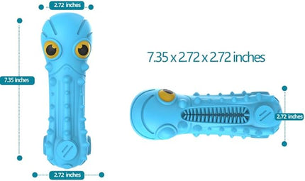 Dog Squeaky Toys for Aggressive Chewers, Durable Chew Toys for Large Medium Breed Dog, Dog Toys, Tough Durable Dogs Toys with Natural Rubber