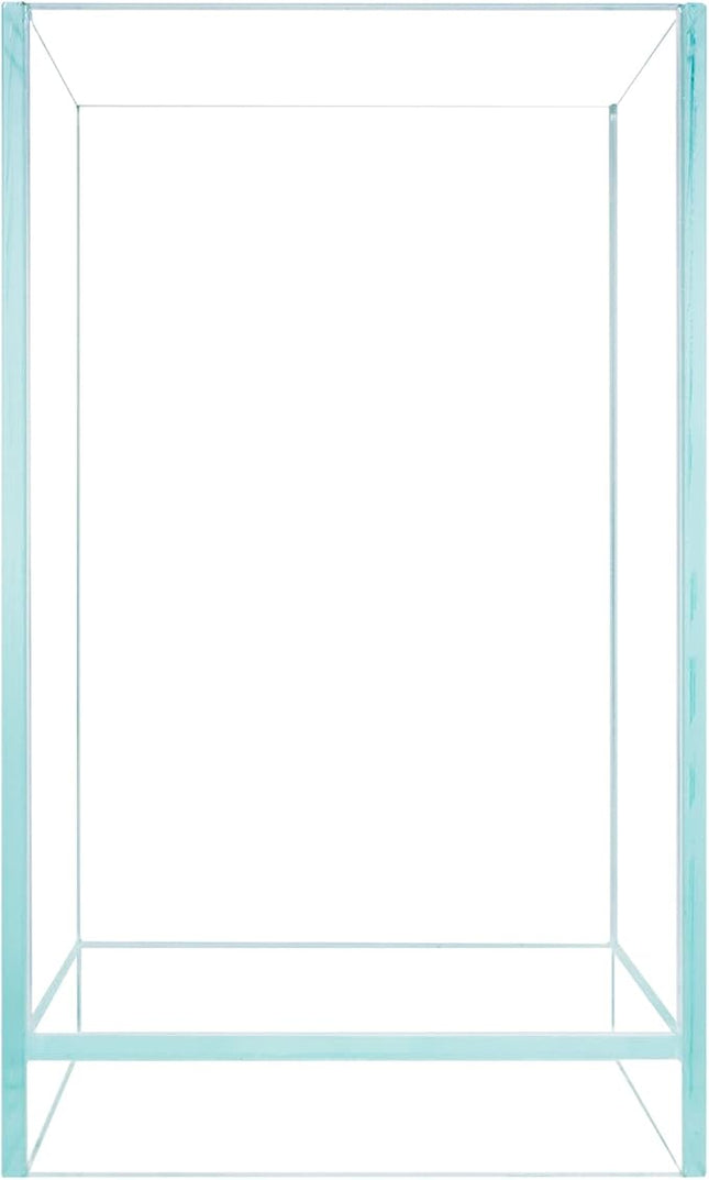 Nano Tall Rimless Aquarium Low Iron Frameless Fish Tank, Extra Clear with Floating Air Style, for Aquariums or Terrariums
