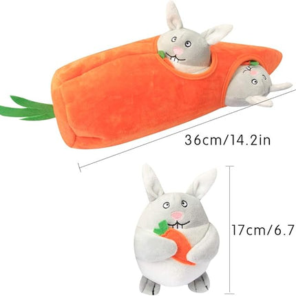 IFOYO Hide and Seek Dog Puzzle Toys, Plush Interactive Puppy Toys for Small, Medium Dogs, Easter Puppy Essentials