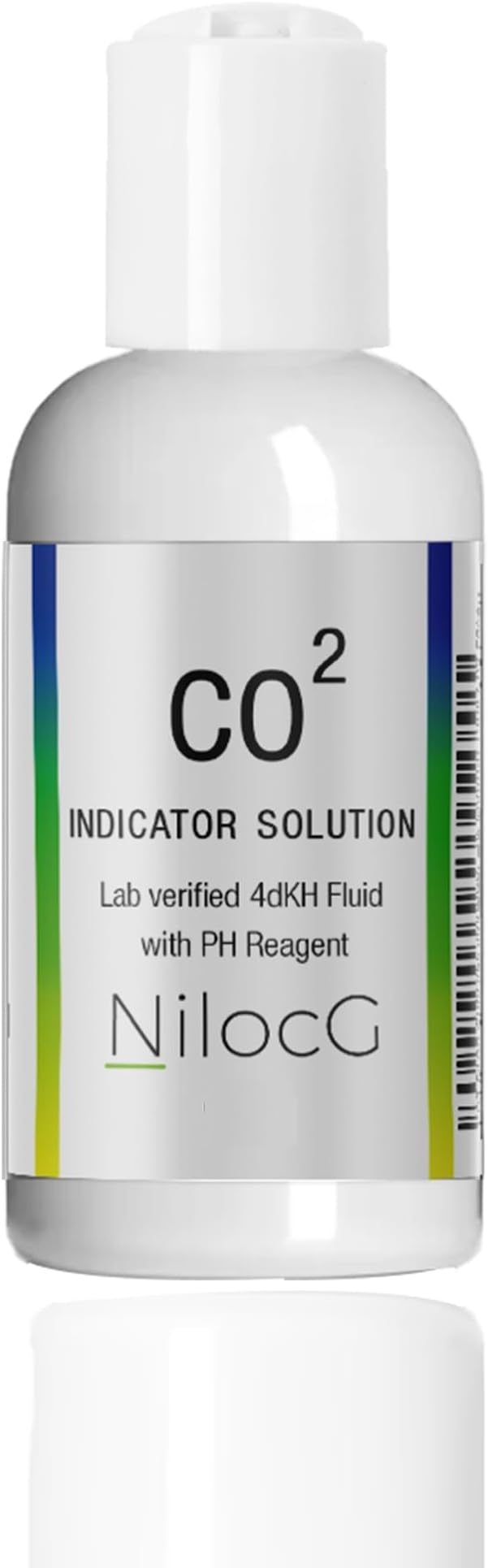 Glass CO2 Drop Checker – CO2 Monitor Kit for Aquarium Tank – Functional and Reliable – Transparent Drop Checker, 4dkh/pH Reagent Solution and Suction Cup