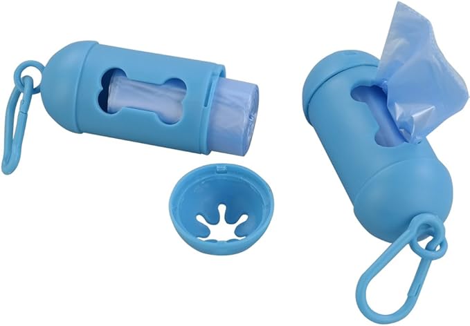 Poop Bags-Dog Waste Bags, 60 Rolls /1200 Counts Doggy Poop Bags, Unscented + 2 Dispensers