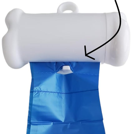 EZ Pick Up - 1000 Count Pet Dog Waste Bags, with Dispenser, Blue 9"x12", 50 Rolls, 1000 Poop Bags