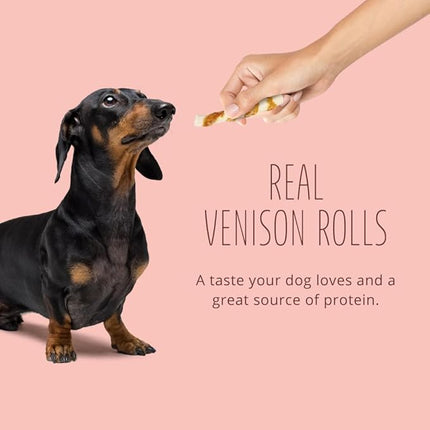 Better Belly Highly Digestible Rawhide Small Roll Chews, Treat Your Dog to a Chew with NO Artificial Colors or Flavors