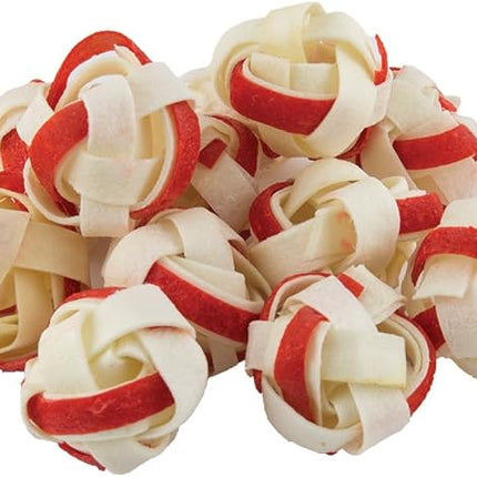 Dingo Goofballs for Dogs, Rawhide Chews Made with Real Chicken for Small Breeds 18-Count