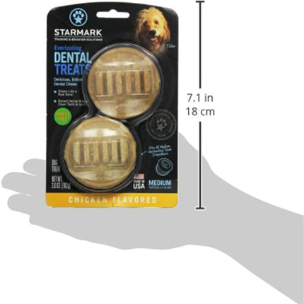 Starmark Everlasting Treat Medium Chicken USA 3.6 Oz (Pack of 4)