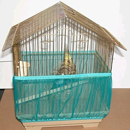 Bird Cage Skirt-Made in USA - Medium Size (Teal)