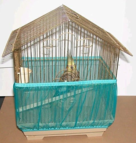 Bird Cage Skirt-Made in USA - Medium Size (Teal)