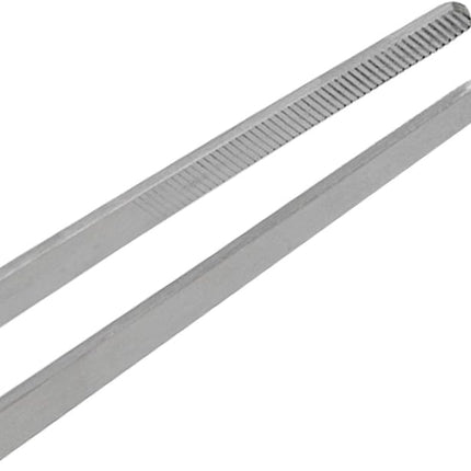 LILYS PET Straight and Curved Stainless Steel Super Thick Tweezers Set,Pliers Aquarium Tool Fish Tank Aquatic Plants Forceps Clip (15")