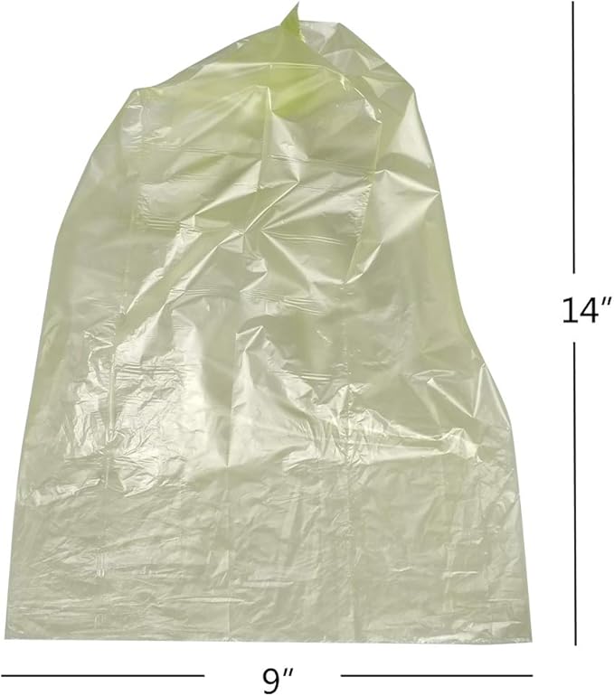 Teyyvn Dog Waste Bags with Dispenser, 1400 Counts Unscented Poop Bags (Green)