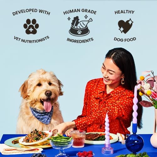 The Pets Table Human-Grade Variety Pack Fresh Dog Food, Complete Meal or Dog Food Topper, 6 Count of 15 to 17-oz Pouches, 5.9lbs