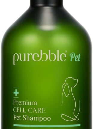 Calming Green Pet Shampoo with Natural Ingredients | Soothes, Refreshes for Soft, Shiny Fur | Reduces Itch, Flakes | pH Balanced, Odor-Control, Sulfate Free, Cruelty Free 500ml / 16.9 fl oz