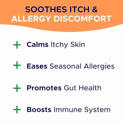 Dog Allergy Relief Chews — Anti-Itch Skin & Coat Supplement: No Fillers, Just Flavor - Itchy Skin Relief Treatment w/Omega 3 Fish Oil - Itching&Paw Licking - 360Ct (BBQ Chicken)