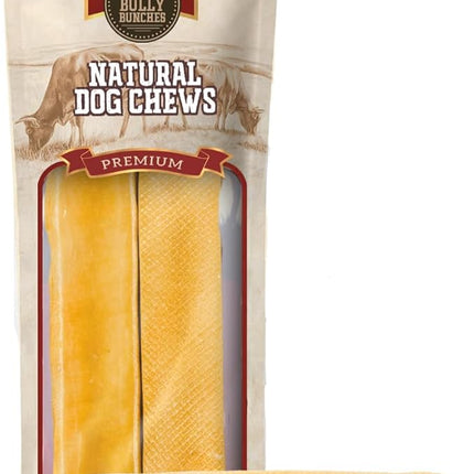 Bully Bunches Extra Large Authentic Yak Cheese Himalayan Chews for Large Dogs & Aggressive Chewers - All Natural Dog Treat Dental Chews, Made with Real Yak Milk - Lactose & Rawhide Free (2 PK)