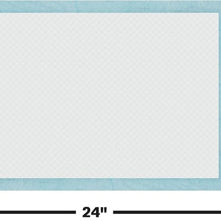 BV Small Puppy Pads 100 Count 17"x24" - Leak-Proof & Absorbent Pee Pads For Dogs with 6-Layer Design, Rapid Dry Sheet & Built-In Attractant - Dog Pad with Odor Control, Perfect for Puppies&Senior Dogs