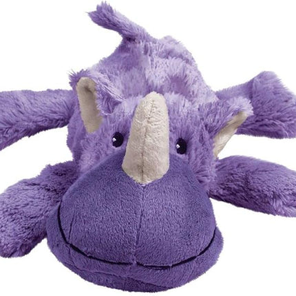 KONG Cozie Plush Dog Toy with Squeaker (Rosie The Rhino, Medium)