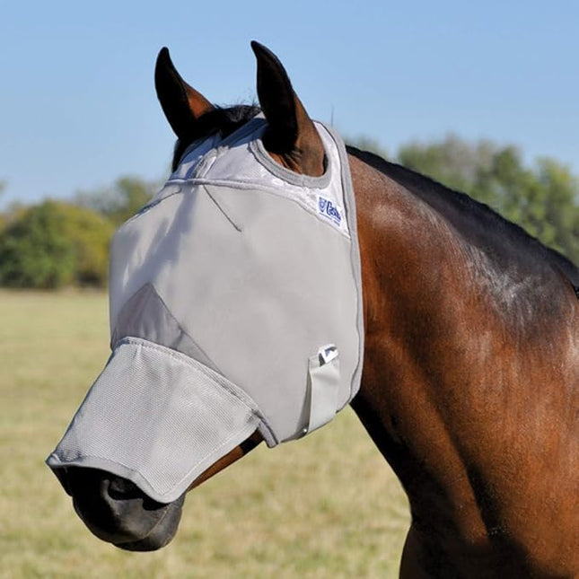 Cashel Crusader Horse Fly Mask with Long Nose