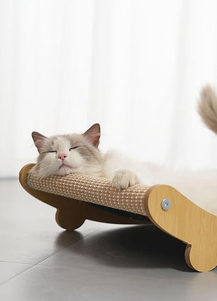 Cat Scratchers for Indoor Cats Scratch Pad Sisal Cat Hammock Bed Scratching Post Board Cat Chair Furniture Lounge Large