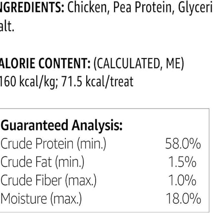 Amazon Brand - Solimo Chicken Jerky Dog Treats, 2 pounds (Packaging May Vary) (Pack of 2)