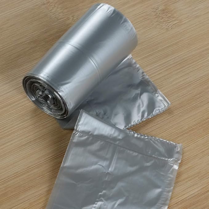 Saedy 1400 Dog Waste Bags with Dispenser, Grey Dog Poop Bags, 40 Rolls