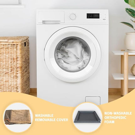 XL Orthopedic Dog Bed for Large Dogs, Waterproof Egg Crate Foam Dog Beds with Removable Washable Cover, XLarge Pet Bed Soft Sofa Couch with Non-Slip Bottom