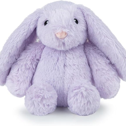 Best Pet Supplies Squeaky Dog Toys with Soft Durable Fabric for Small, Medium and Large Pets Interactive Toy for Indoor Play, Supports Active Biting and Play - Bunny (Purple), Small