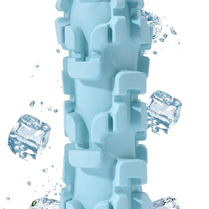 Ice Lolly Dog Toys for Aggressive Chewer, 8 - Hour Cooling Dog Toys for Summer, Water & Milk Freezable Pullze Feeder for Giant Dogs, Long Lasting Cooling Outdoor Camping Accessories
